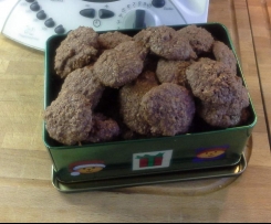 Kernige Schokoplätzchen