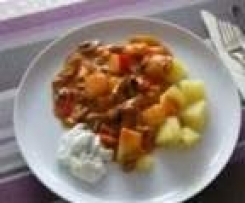 Gyros-Geschnetzeltes