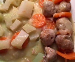 10WBC Bratwurstspiesse mit Zwiebelsauce a la Manu