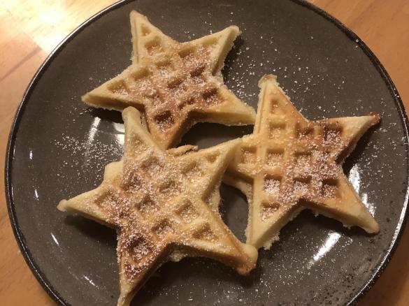 Knusprige Waffeln