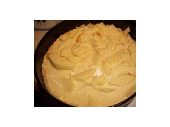 René s Apfelkuchen mit Puddingulver