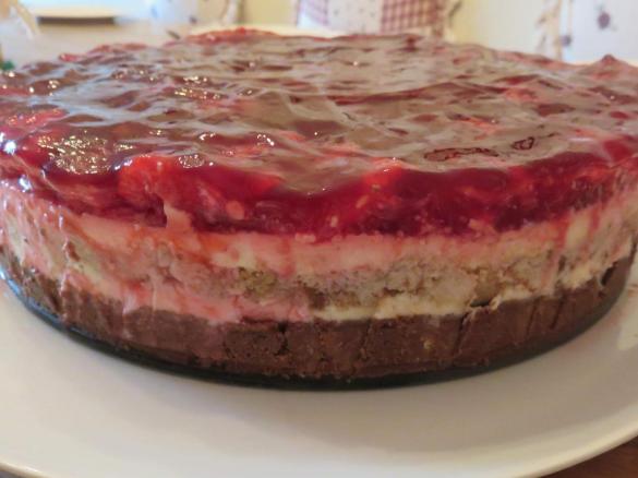 Himbeer-Frischkäse-Torte (ohne Backen)