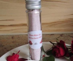 Rosen-Blüten-Salz mit Rosa Beeren Pfeffer