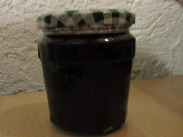 Weintrauben -Holunder Gelee