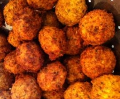 Falafel (Kichererbsenbällchen, vegan)