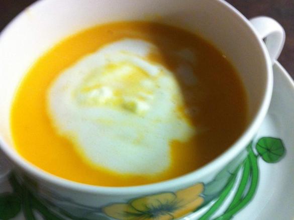 Köstliche Papayasuppe