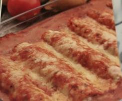 Schinken-Hack-Röllchen