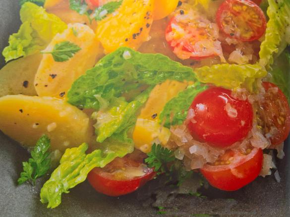 Mediterraner Kartoffelsalat - mit Trüffelöl