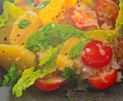 Mediterraner Kartoffelsalat - mit Trüffelöl