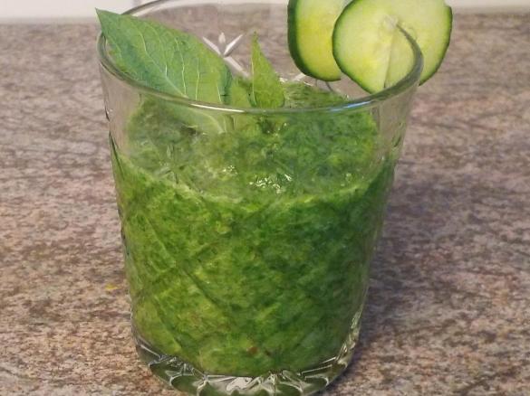 Grüner - Gurken- Smoothie - LOW CARB
