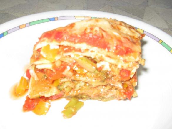 Herzhafte Pfannkuchen überbacken