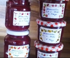 Johannesbeermarmelade  mit Yogurette white&mango