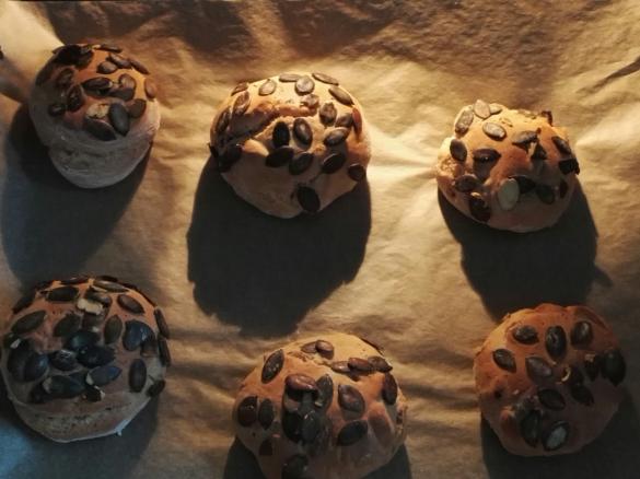 Joghurt-Roggenmischbrötchen