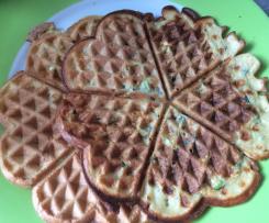 Zucchiniwaffeln