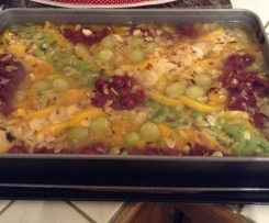 Biskuitboden für eckige Springform 