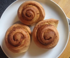 vollwertige Zimtschnecken