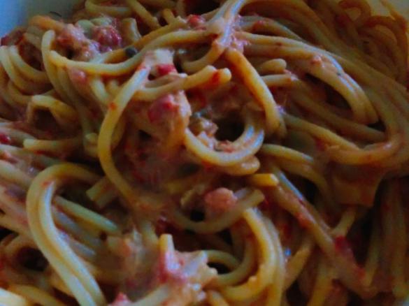 Pasta in Paprikasauce