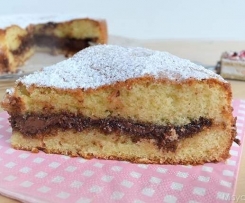 weichen Kuchen mit Nutella