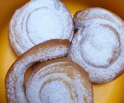 Schneckennudel Krapfen