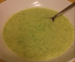 Zucchinicremesuppe