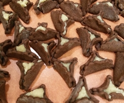 Schoko-Hütchen mit Marzipan