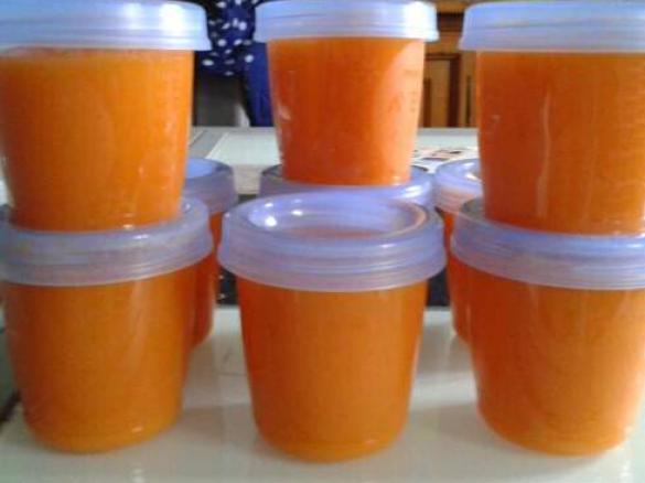 Kartoffel-Karotten Brei, ab dem 4. Monat