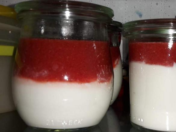Erdbeer - Joghurt - Dessert