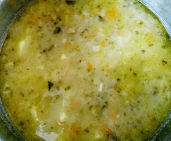 Variation gesunde Kartoffel Gemüsesuppe, Kartoffelsuppe