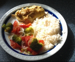 ww Hähnchen mit Mandelstiften