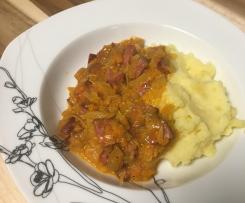 Gedünsteter Spitzkohl