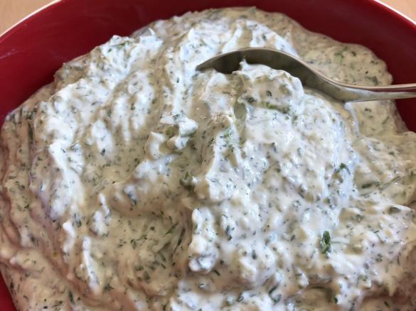 Kräuterquark mit Knoblauch