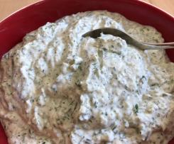 Kräuterquark mit Knoblauch