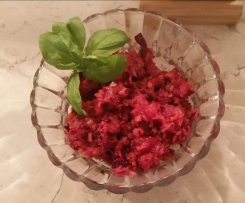 Rotkohl Cranberry Rohkostsalat