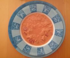 Sauerkrautsuppe mit Kabanossi