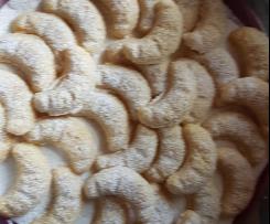 Nicoles leckere zarte Pudding - Vanillekipferl