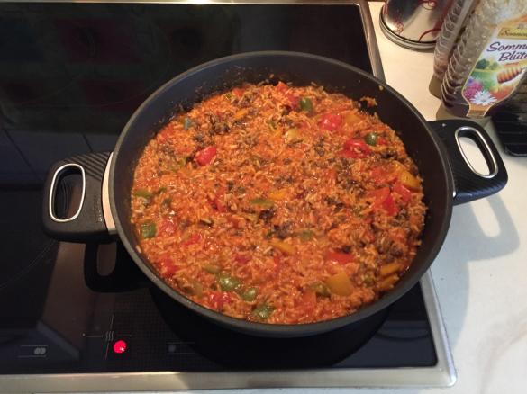 Paprika-Reistopf a la Nicky
