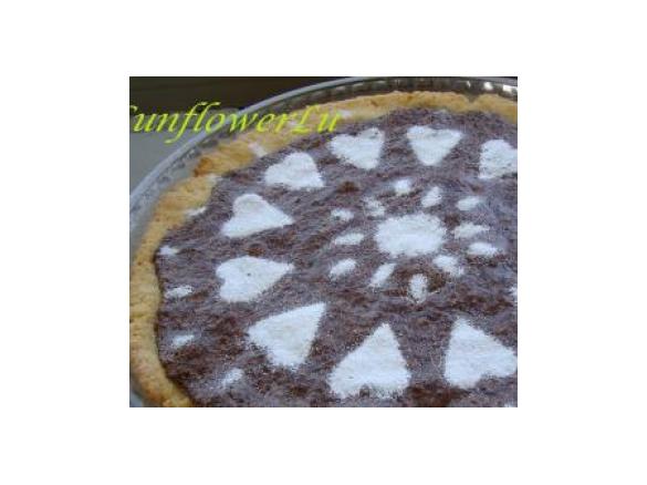 Mürbeteigkuchen mit Mandeln und Schoko