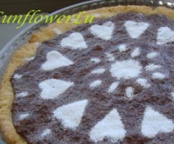 Mürbeteigkuchen mit Mandeln und Schoko