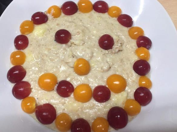 Porridge Apfel Banane/ Haferbrei 