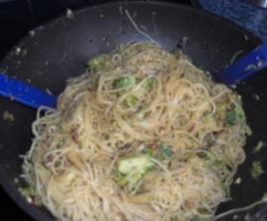 Spaghetti Brokkoli Carbonara