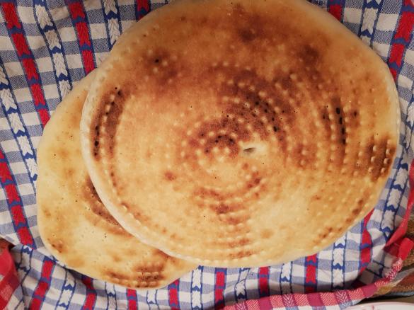 Matlou - Khobz Tajine - algerisches Grießbrot
