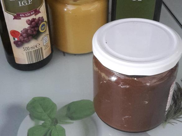 Balsamico Salat Dressing auf Vorat