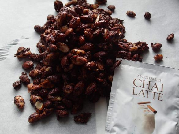Schokoladenmandeln Chai Latte Mandeln