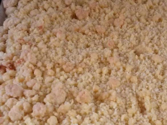 Apfelstreusekuchen vom Blech