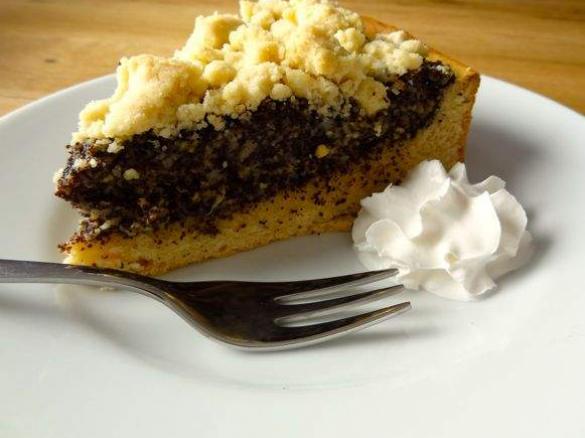 veganer Mohn-Kokoskuchen