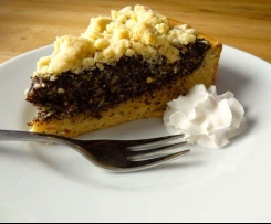 veganer Mohn-Kokoskuchen