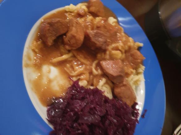 Schwäbisches Malzbiergulasch