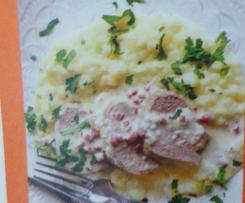 Schweinefilet mit Gemüsestampf