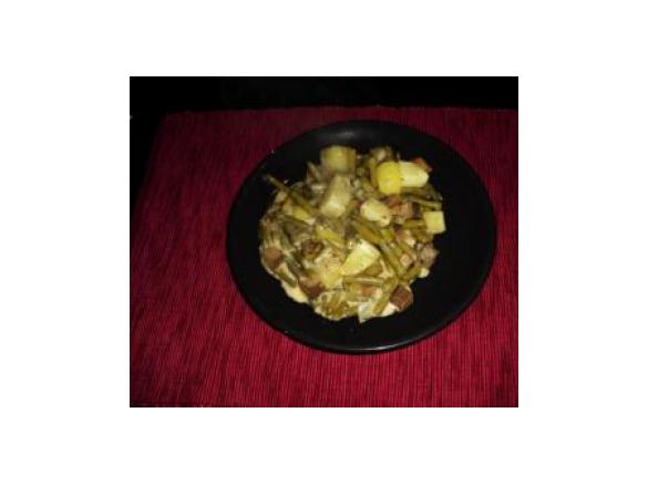 Tofu-Kartoffel-Bohneneintopf