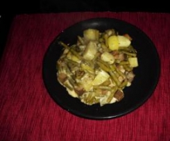 Tofu-Kartoffel-Bohneneintopf